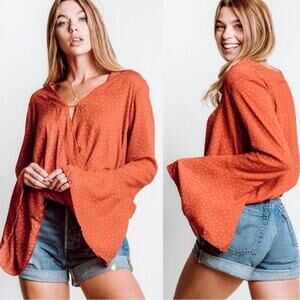 NWT Free People Makin Waves Body Suit Size Small